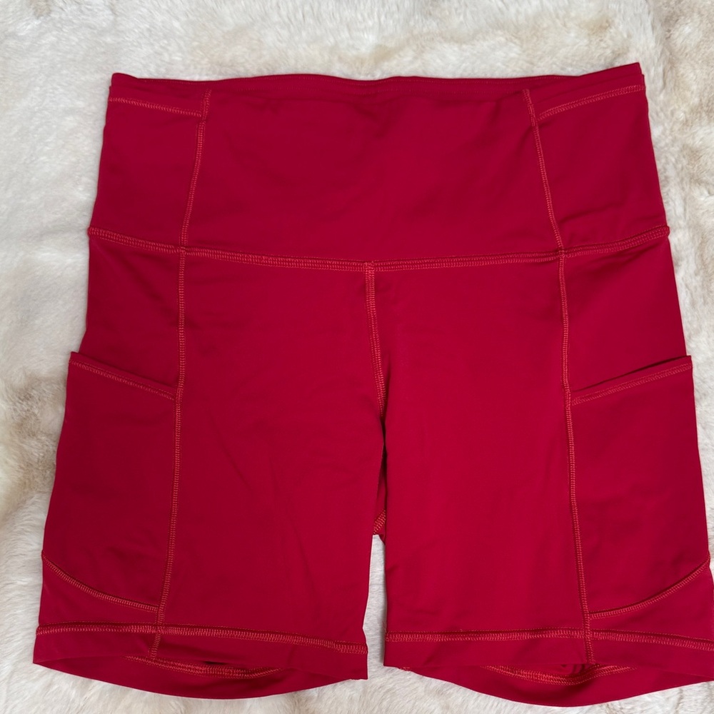 Lululemon Fast and Free Short 6" *Non-Reflective
Dark Red